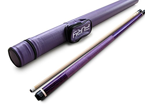 Purple Maple Pool Cue, Purple Case, Glove X8152