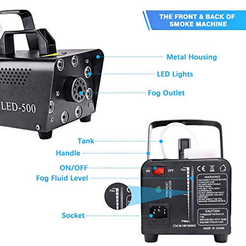 500W Fog Machine with Wireless Remote P68353