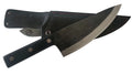 Hand Forged Butcher Knife with Leather Sheath Y773123