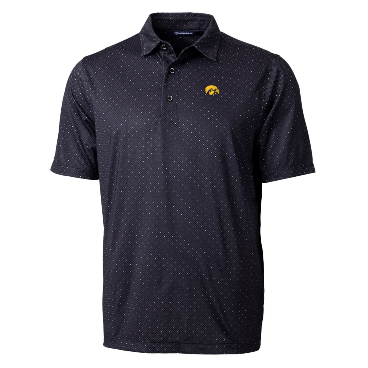Men's Black Stretch Polo T94446