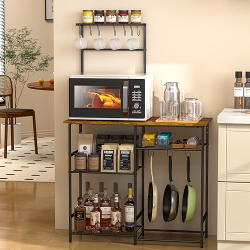 6-Tier Kitchen Baker's Rack with Storage M888321