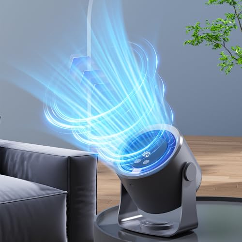 Rechargeable Portable Desktop Circulation Fan with 4000mAh Battery L620810