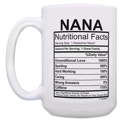 15oz Coffee Mugs 2 Pack I865