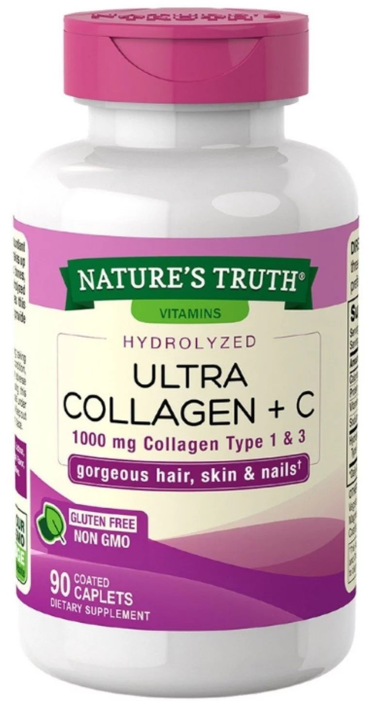 Hydrolyzed Collagen Type I & III 1000mg 90 ct 6-Pack Z359