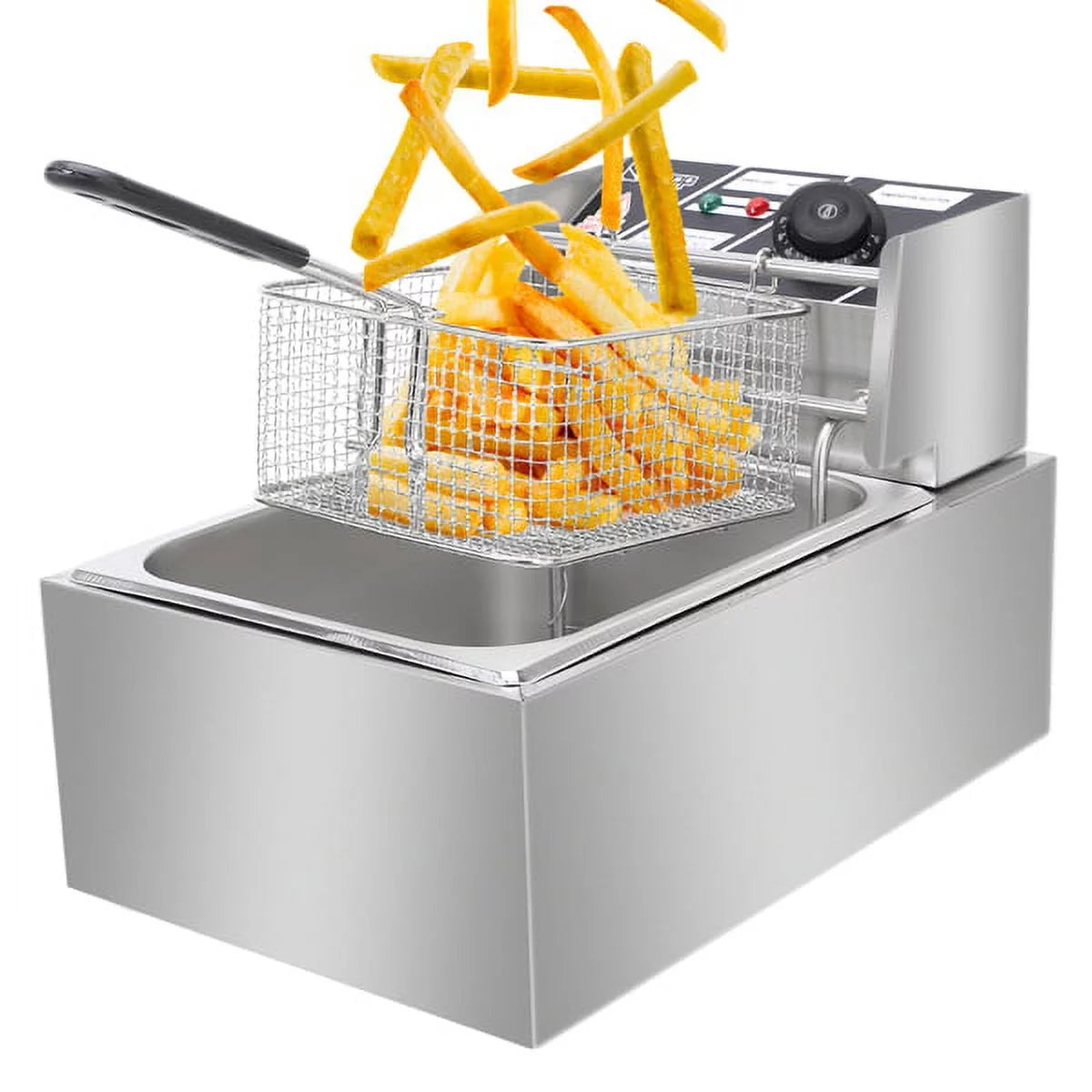 2500W 6L Stainless Steel Electric Fryer H895465