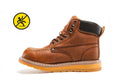 Dark Brown Genuine Leather Work Boots G701068