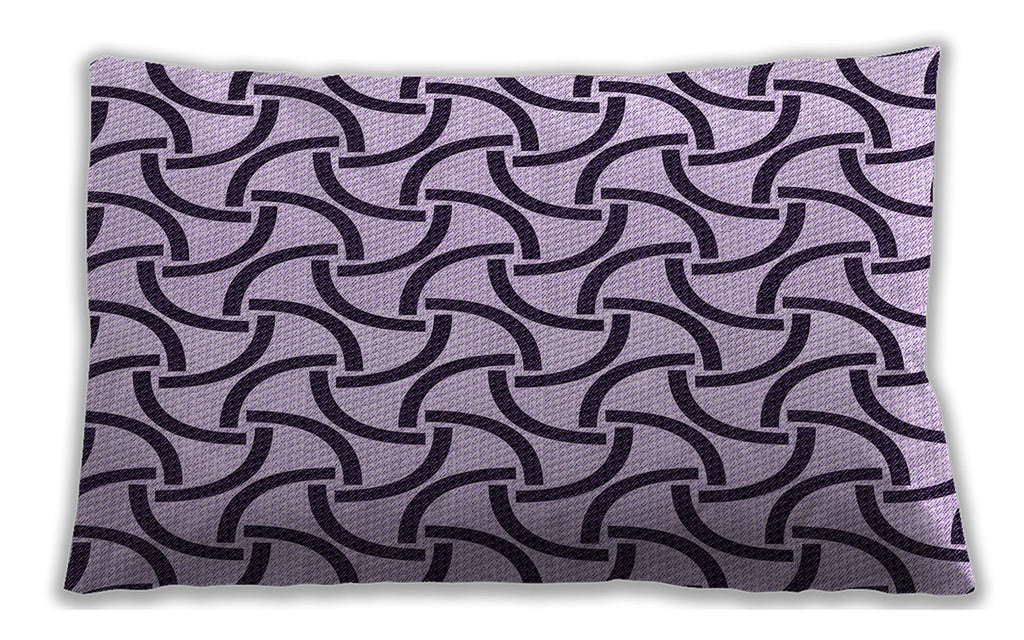 Indoor Rectangular Contemporary Lumbar Throw Pillow, 13 inch by 19 inch X758972