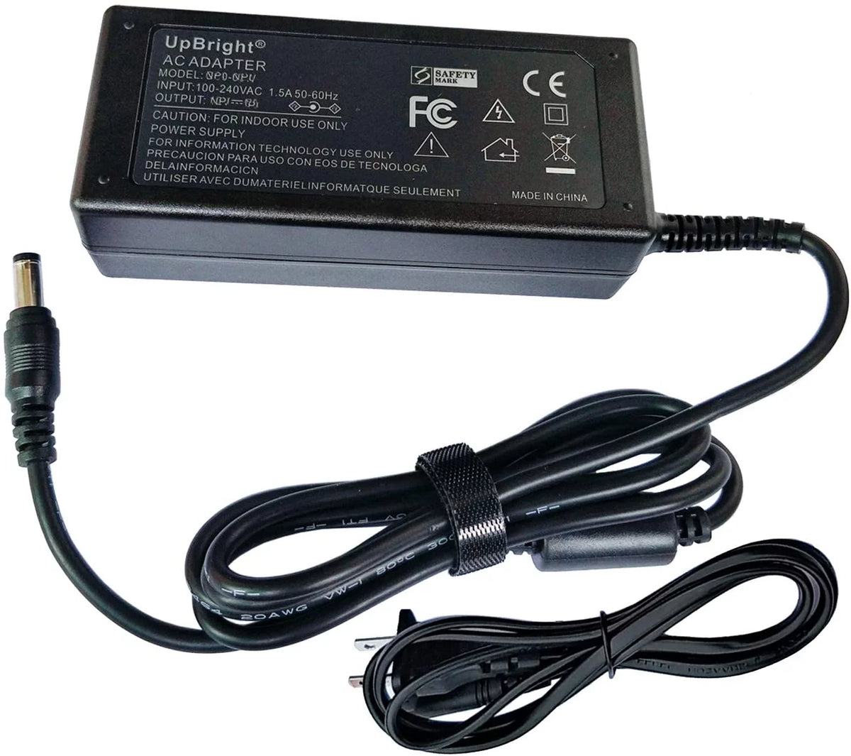 24V AC / DC Power Supply Cord Cable Charger H4861