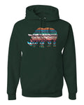 Plaid Paisley Graphic Hoodie Sweatshirt U397