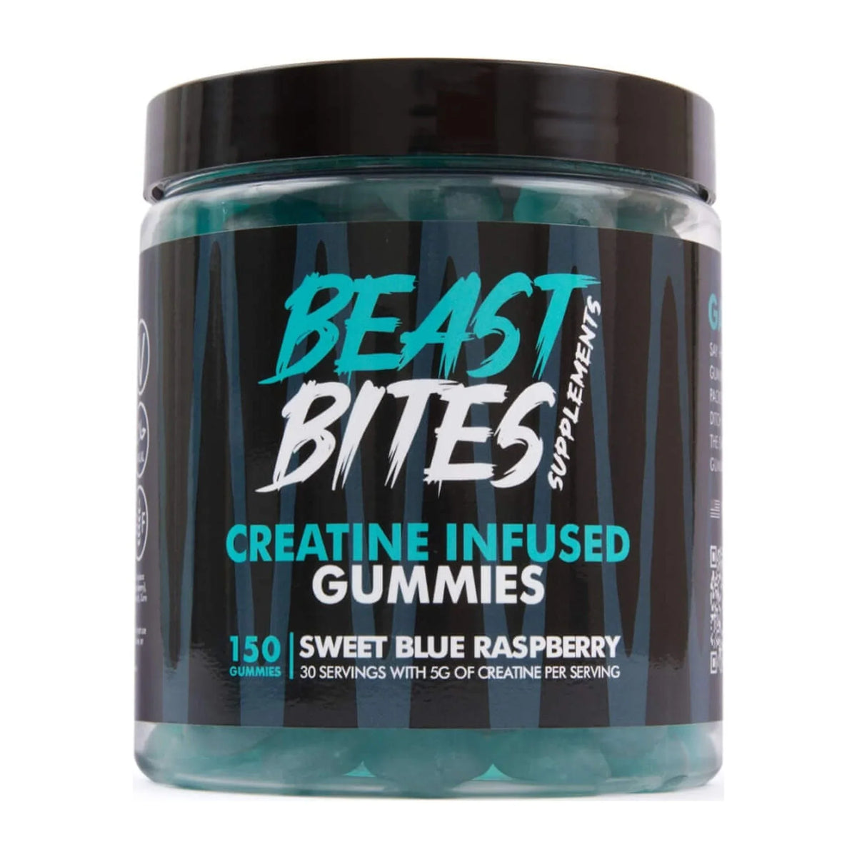 Creatine Infused 150 Gummies Sweet Blue Raspberry R20857
