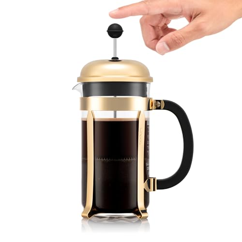 34oz Borosilicate Glass French Press Coffee Maker S621211