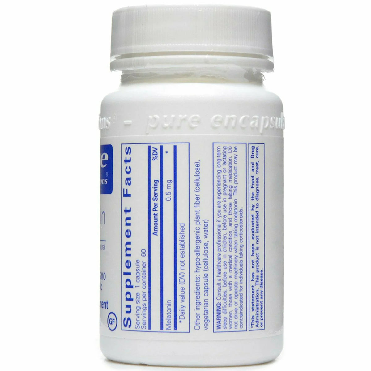 Melatonin 0.5 mg V36046