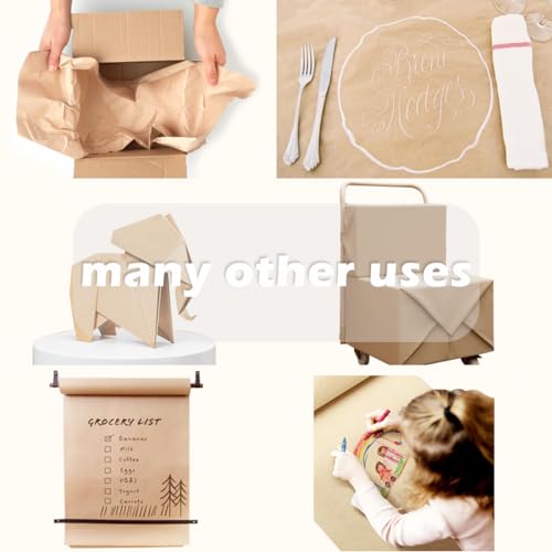 Brown Kraft Paper Roll 36" x 150' 80GSM U4755