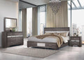 Queen Bedroom Set 5Pcs Weathered Grey J671822