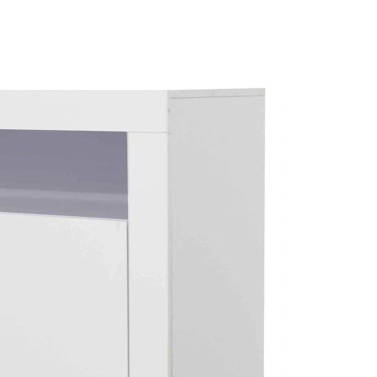 Wood Storage Cabinet with LED Light I7414