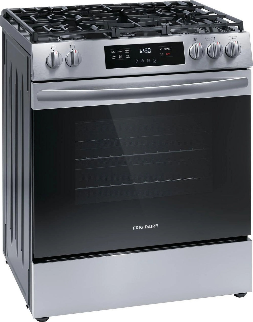 30" Free Standing Gas Range White D632