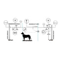 60ft Dog Trolley Runner Cable W219