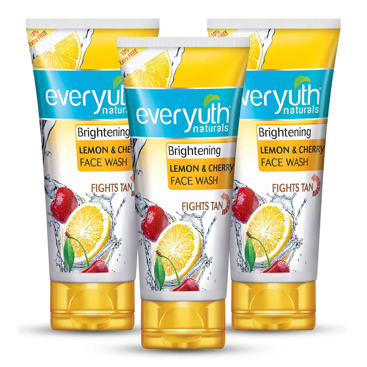 Lemon & Cherry Face Wash Pack Of 3 Z673283