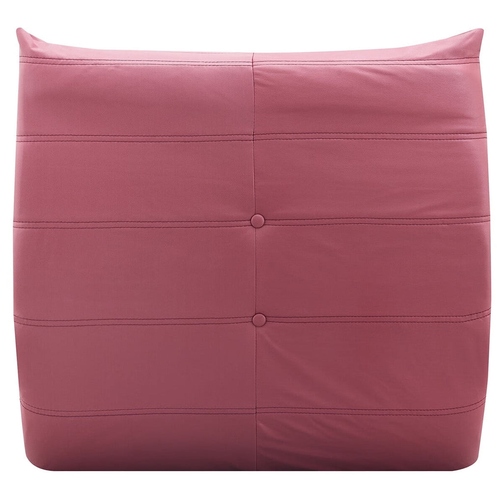 Oversized Armless Lounge Chair with Backrest J98007