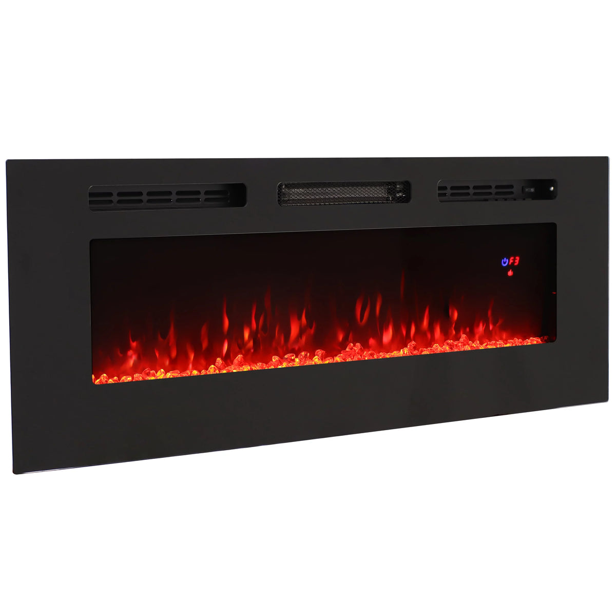 50" Black Electric Fireplace I4462