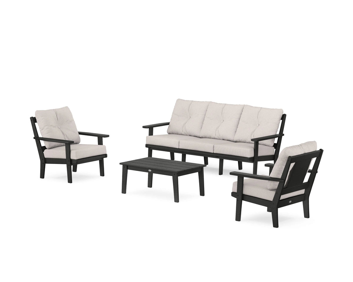 4-Piece Deep Seating Set with Sofa F72944