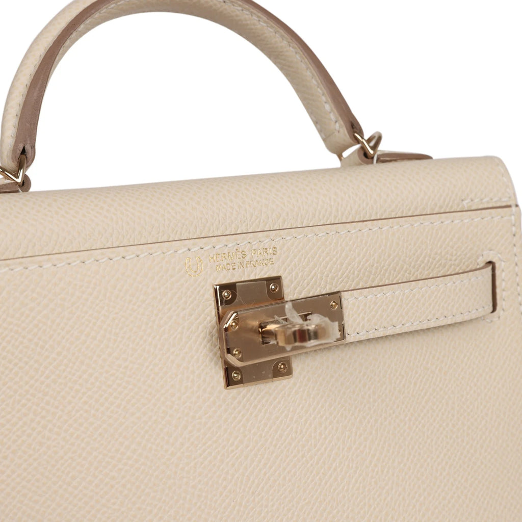 Craie Epsom Leather Handbag O98636