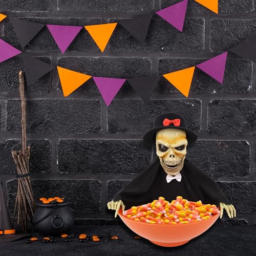 Animatronic Halloween Candy Bowl E3473