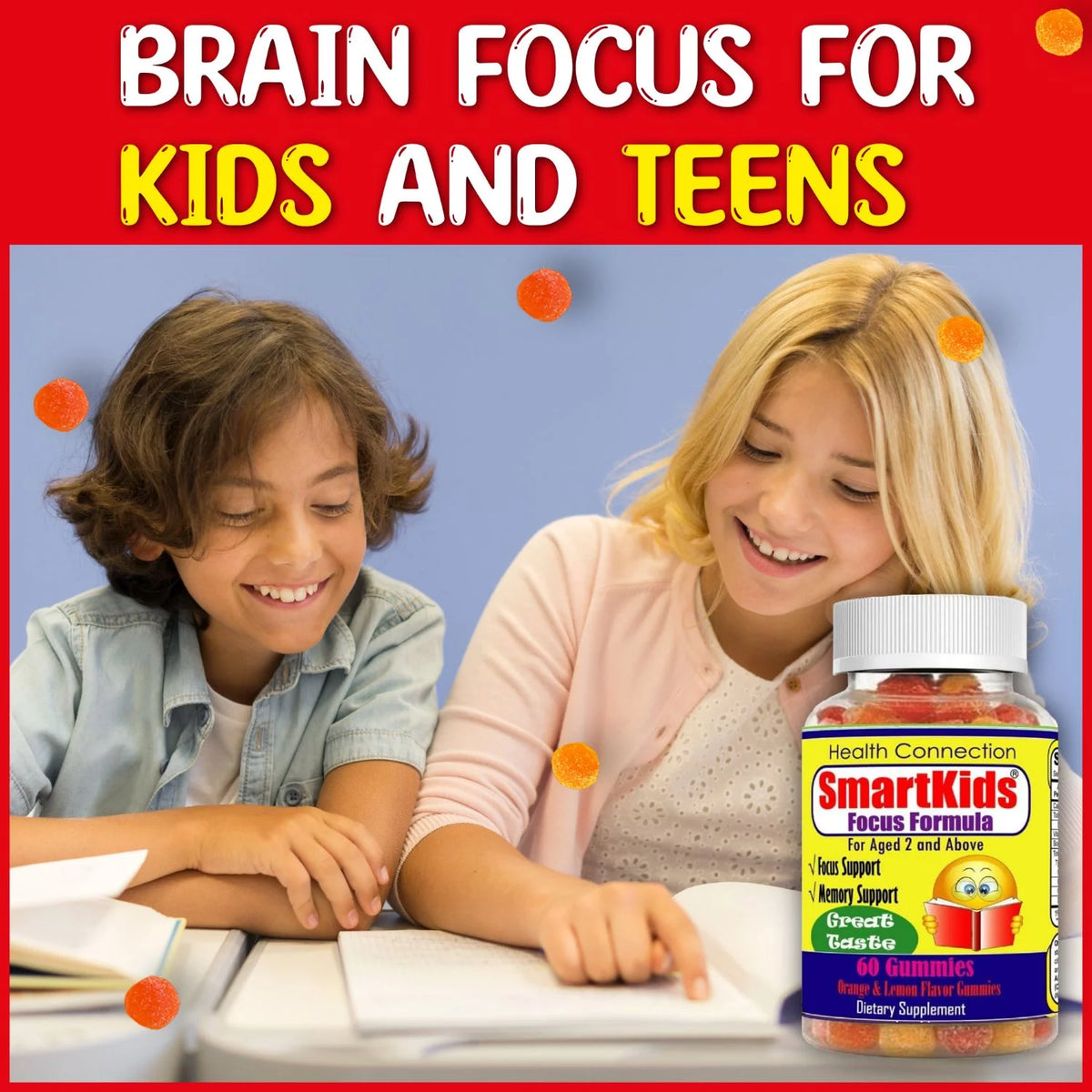 Omega 3 Brain Supplement (Pack of 2) M952569