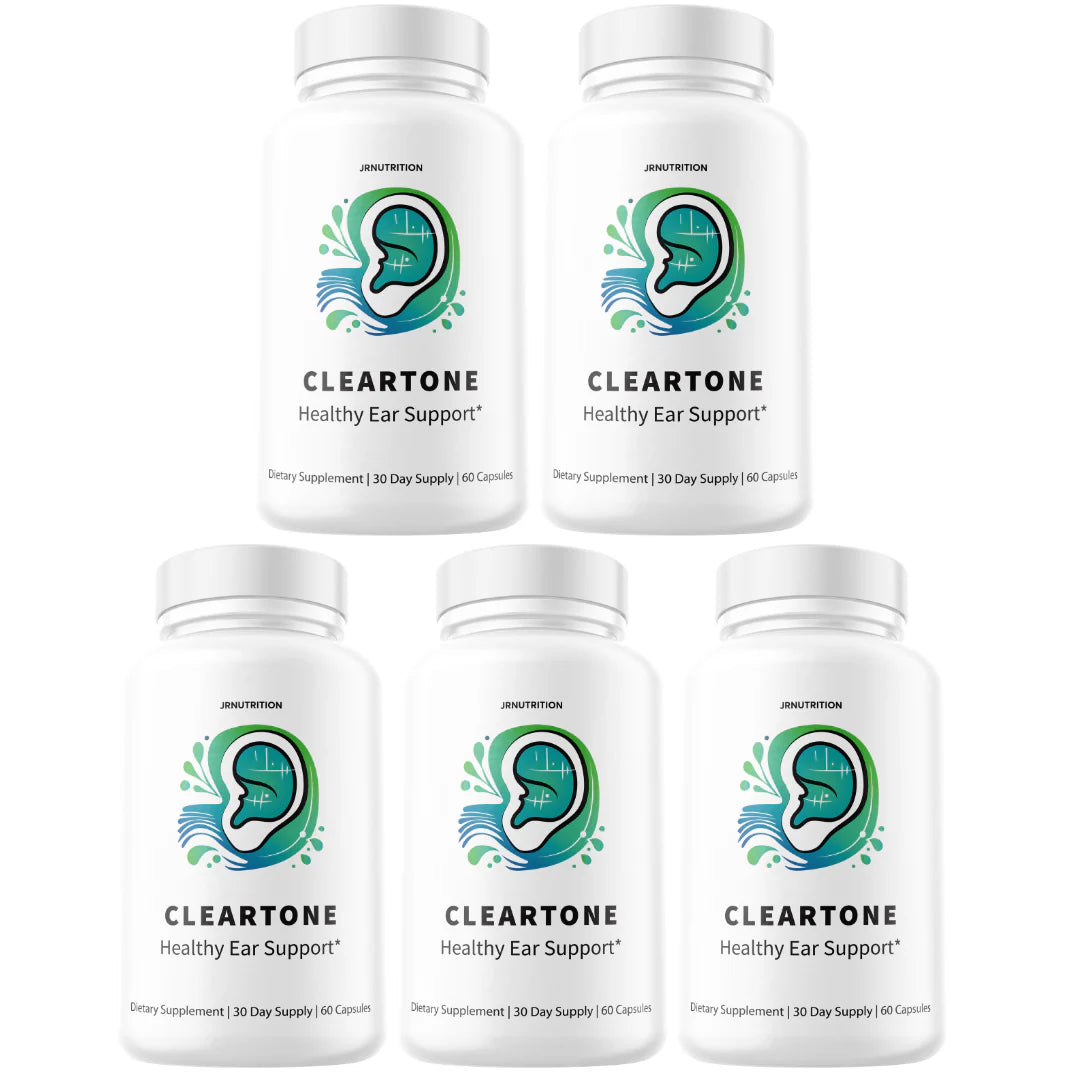 Hearing Relief Capsules for Tinnitus Support 5 Bottles C9345