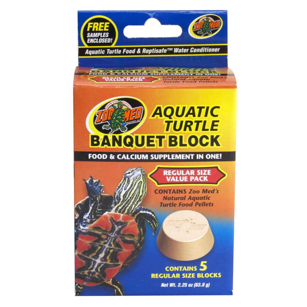 Aquatic Turtle Banquet Block E6486