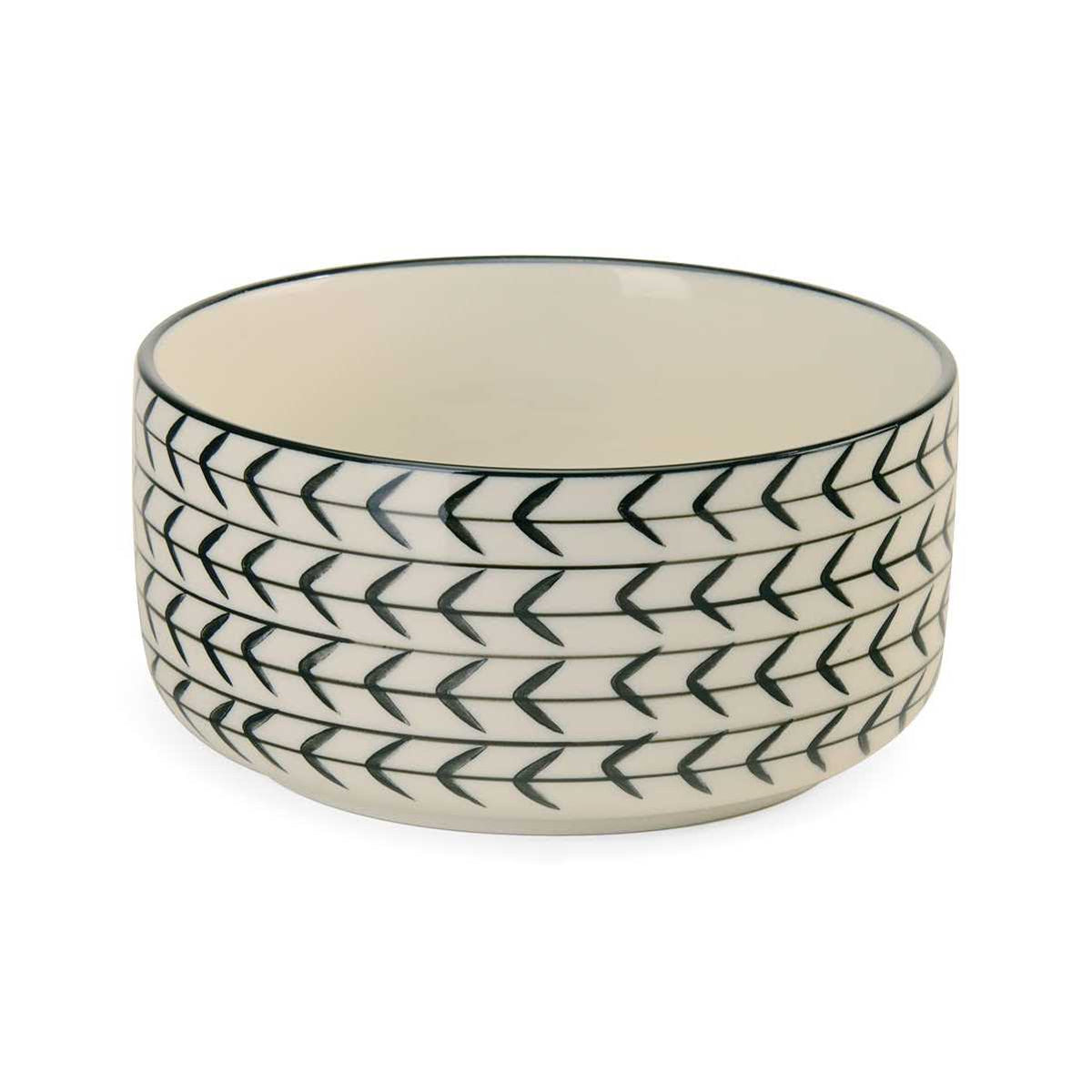 Black Dog & Cat Bowl G723