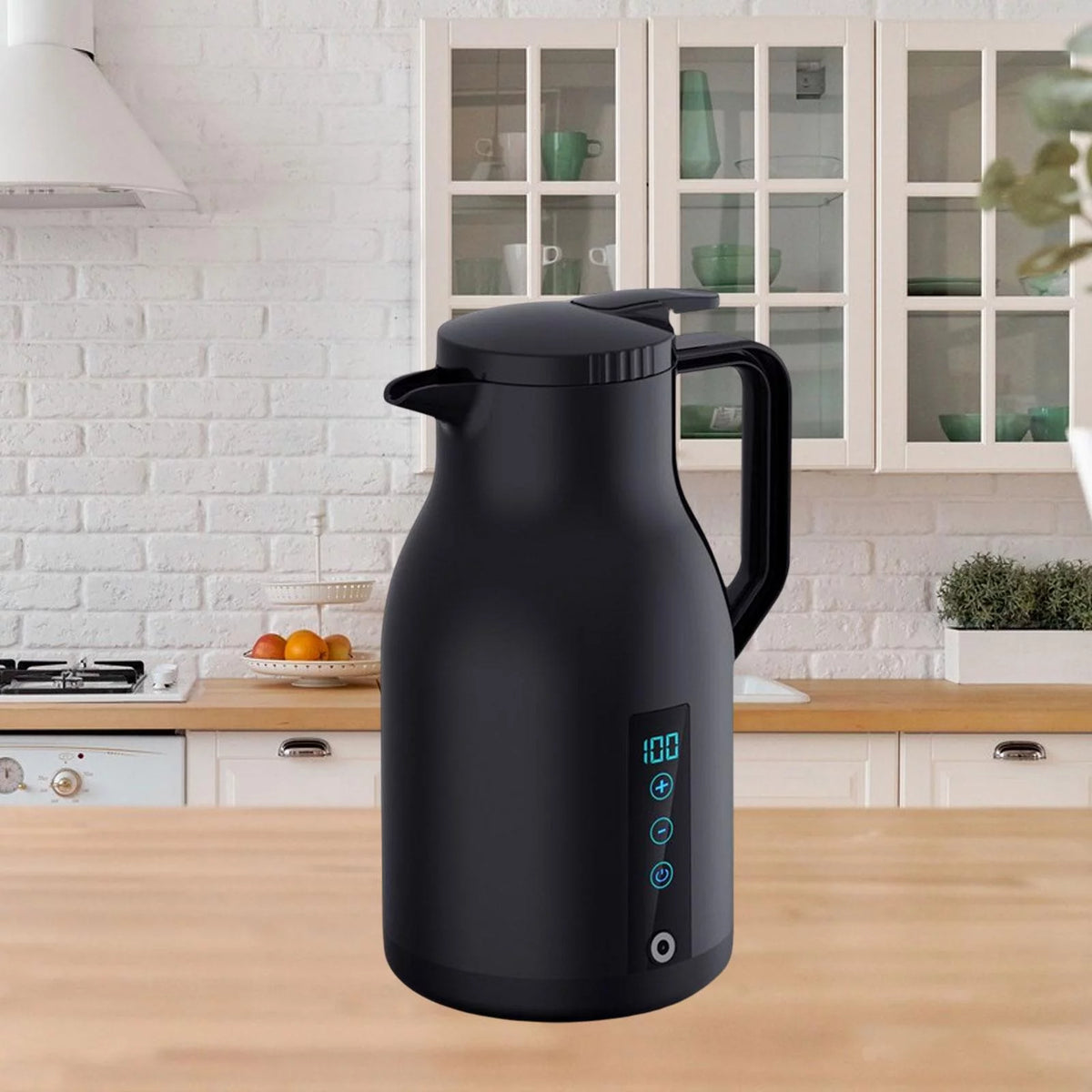 Electric Heating Mug Water Boiler 12V 24V Black I777485