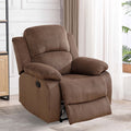 Brown Corduroy Recliner Chair P47949