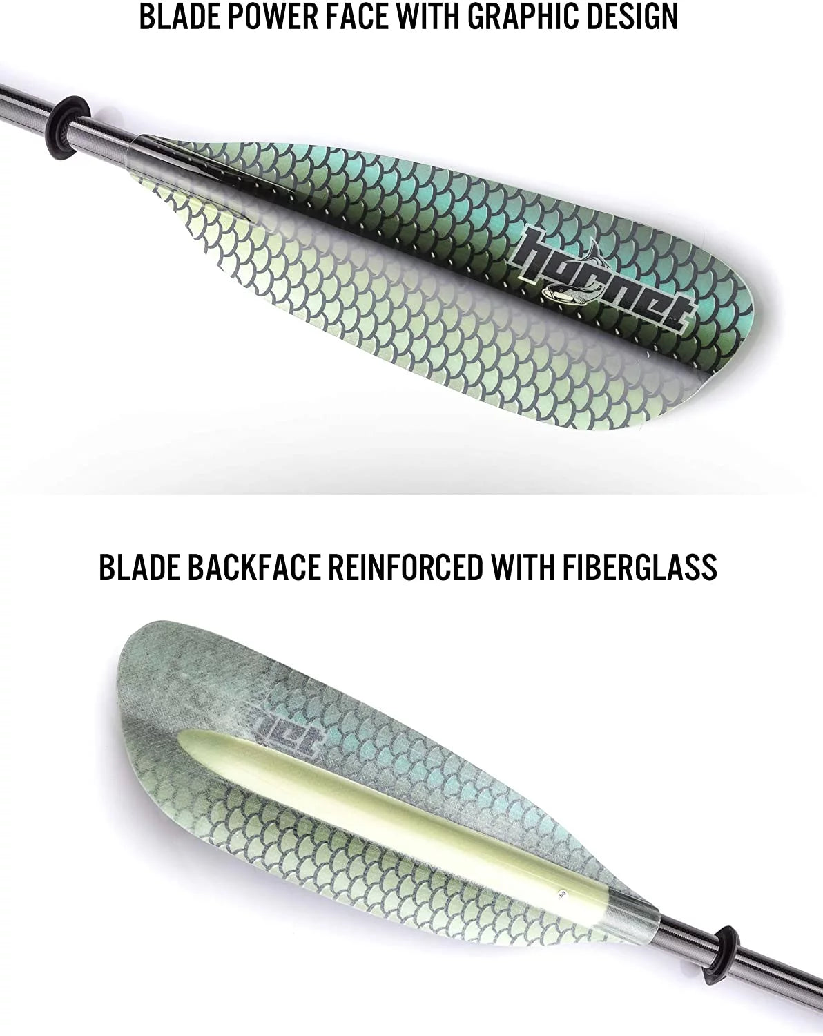 Fiberglass Kayak Paddle Q632