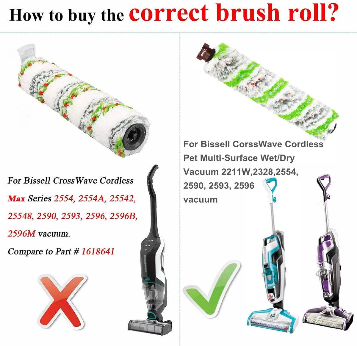 3 Brush Roll + 3 Filters Kit K59527