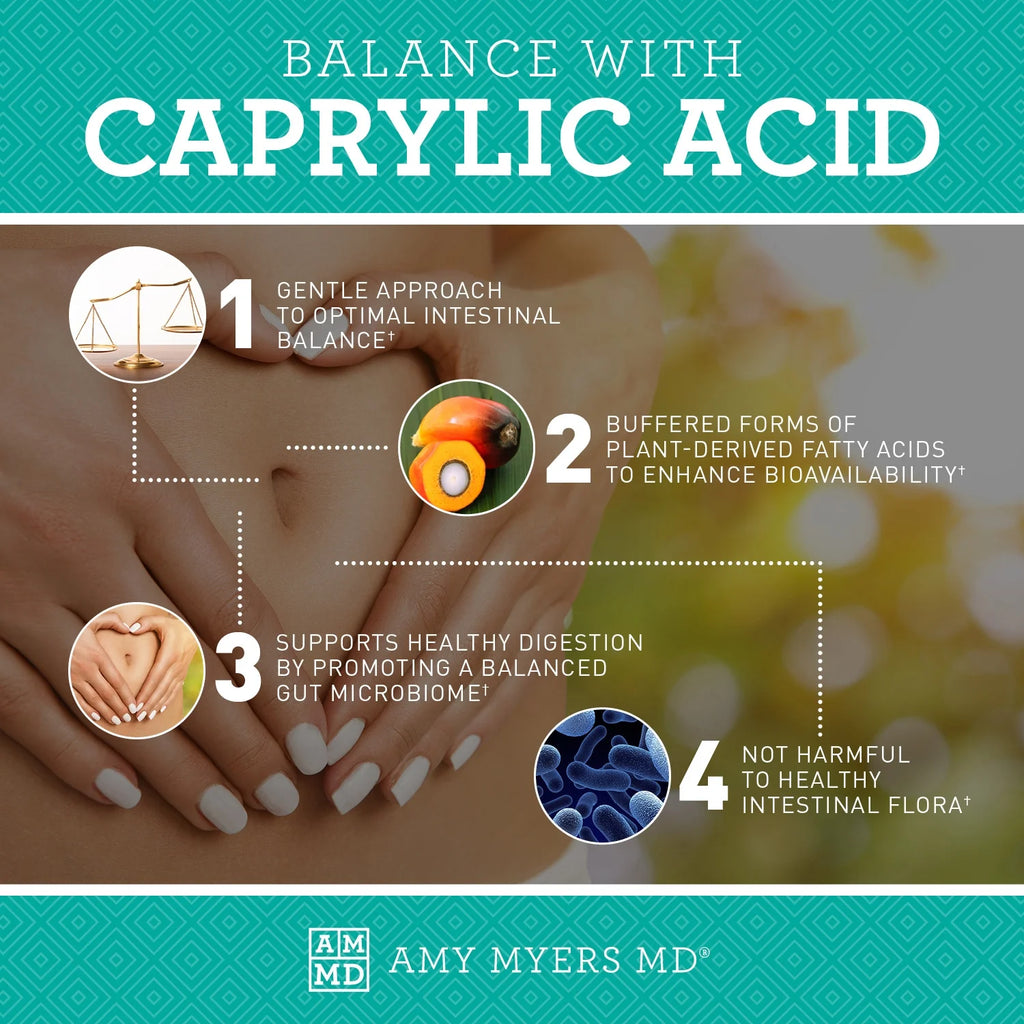 Caprylic Acid Capsules 800 mg 120 Cap Dietary Supplement G26335