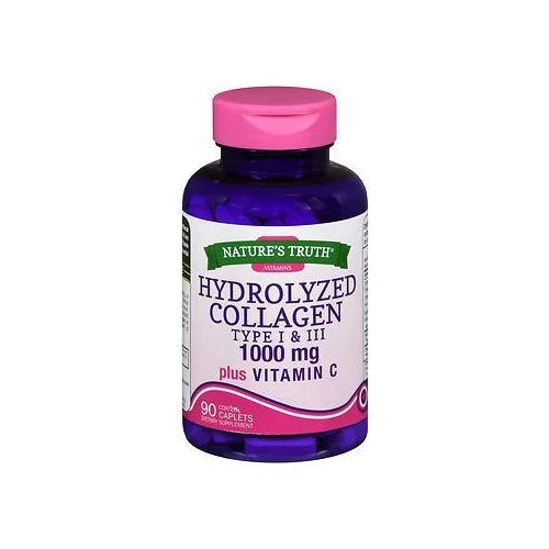 Hydrolyzed Collagen Type I & III 1000mg 90 ct 6-Pack Z359