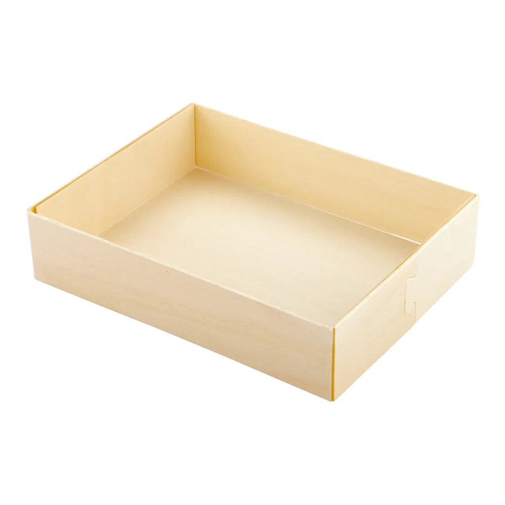 23 oz Rectangle Poplar Container - 100 count box O767