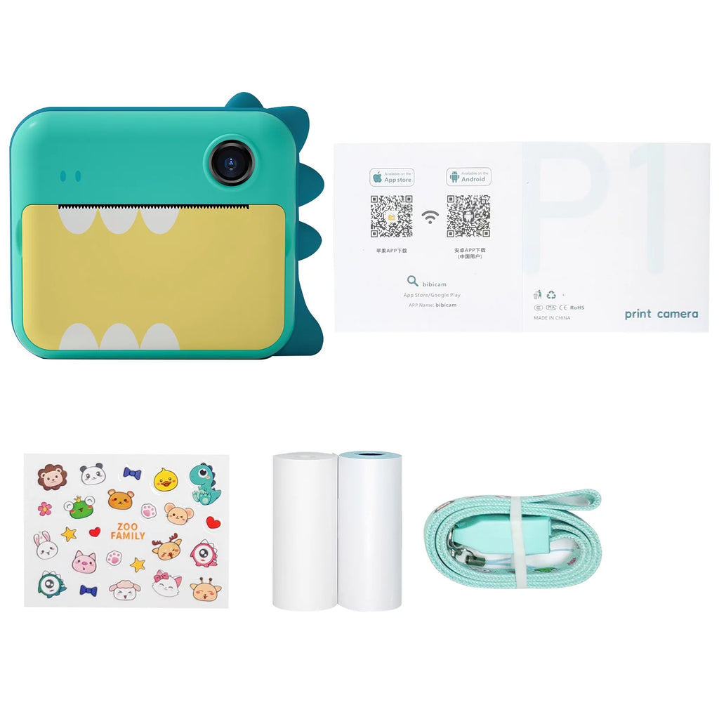 Kids Instant Camera 32GB 2.4 inch IPS Screen B644458