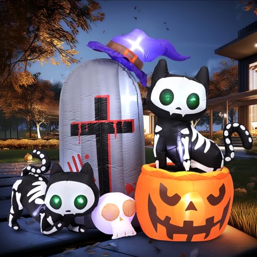8FT Inflatable Dead Tree with LED Lights I6445