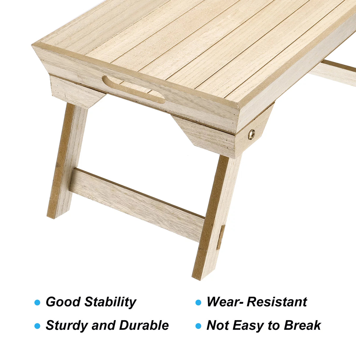 45x28x22cm Folding Legs Breakfast Tray Table G76128