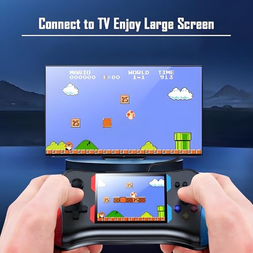 Black Handheld Game Console C7903