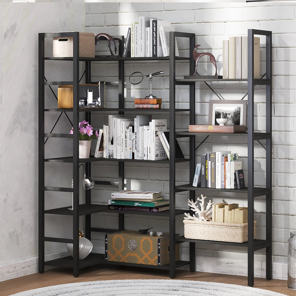 5 Tier 59" Tall Bookshelf I8565