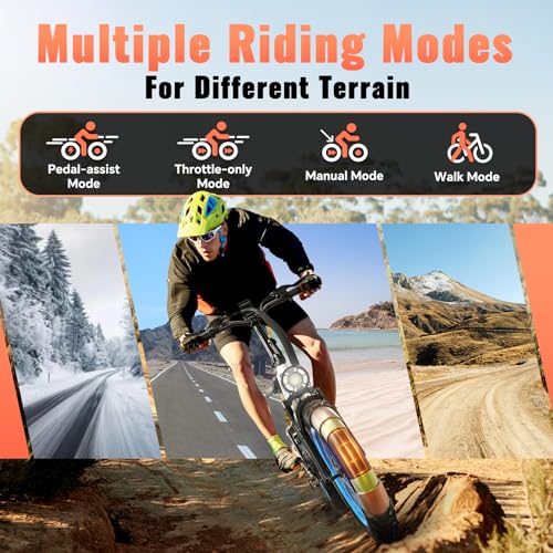 1500W Folding Electric Bike 52v 20AH 20" Fat Tire Z69350