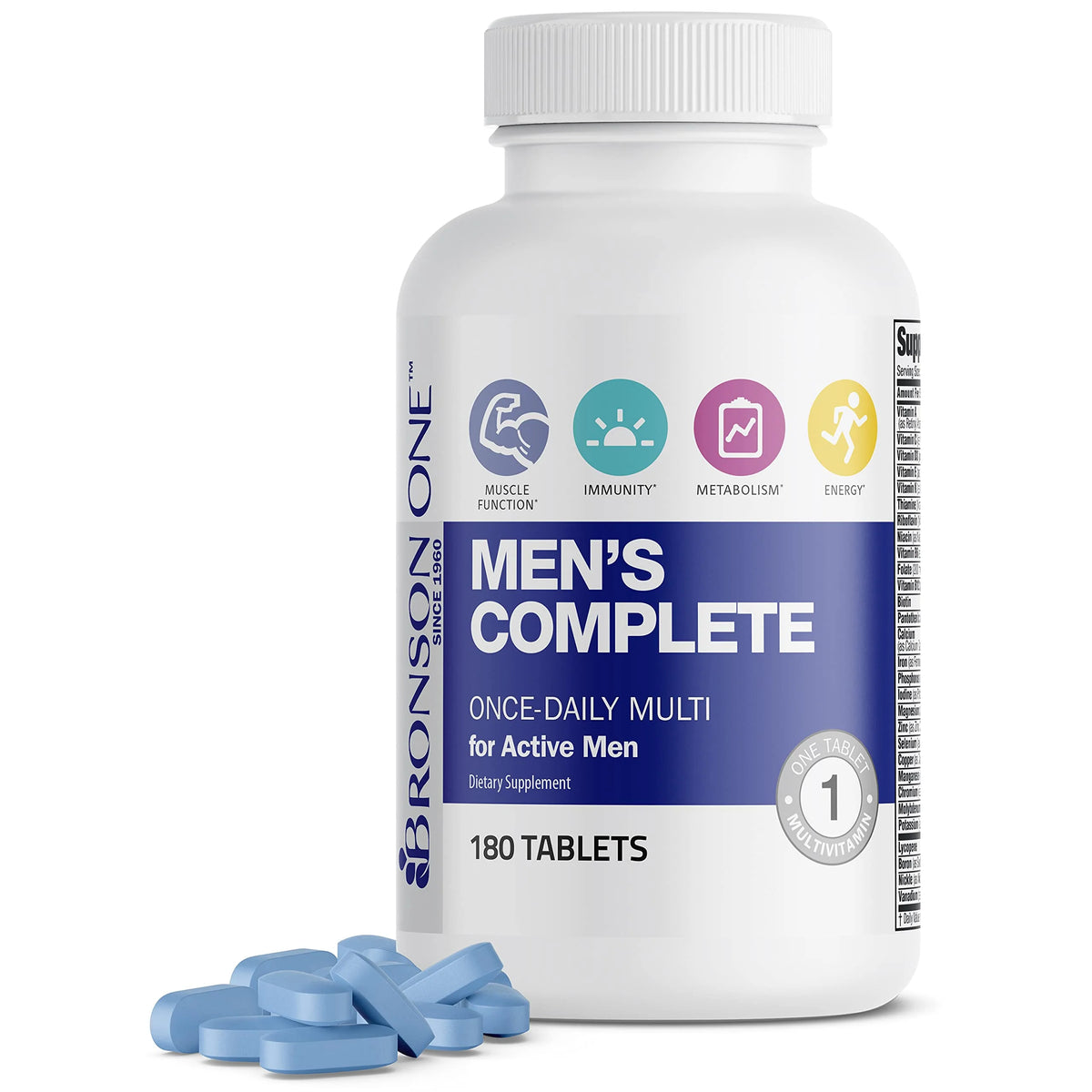 180 Tablets Mens Multivitamin Multimineral E789702