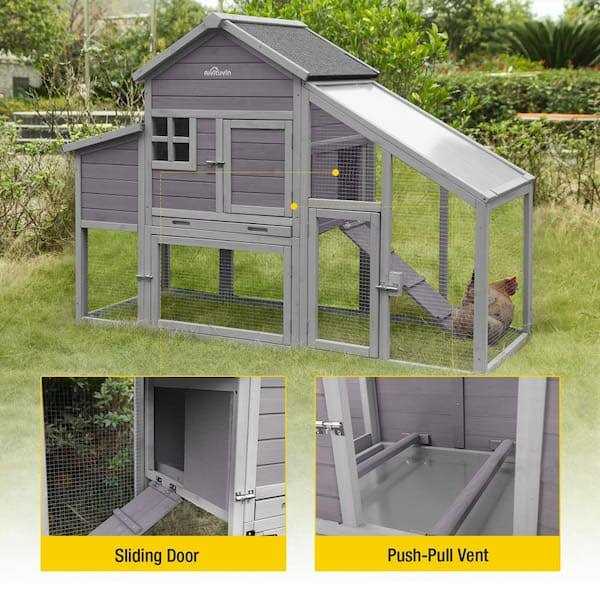 Wooden Chicken Coop E294723