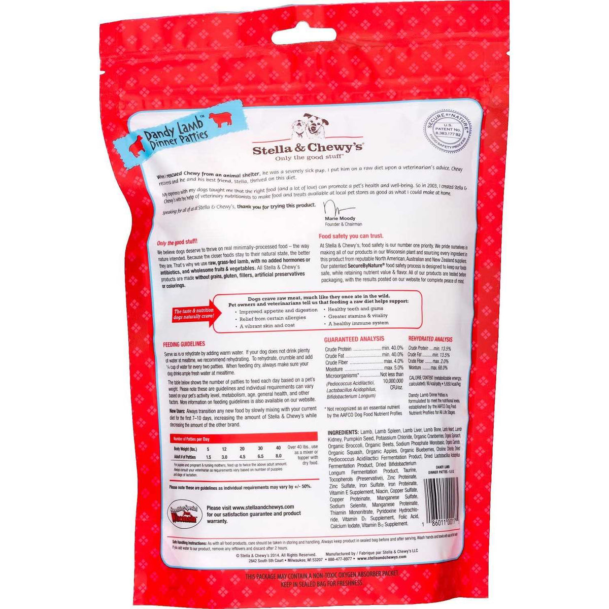 Freeze-Dried Dog Food Patties X29978