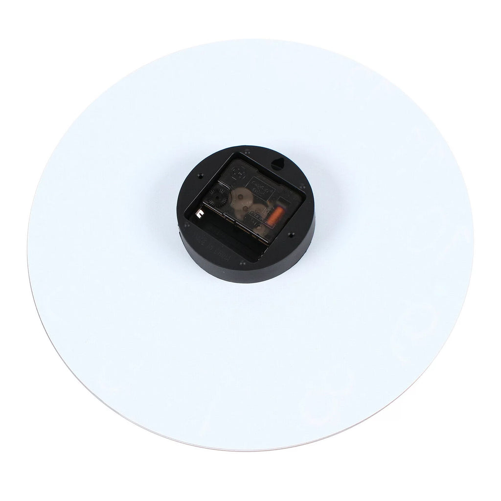 Blue Round Silent Wall Clock W190341