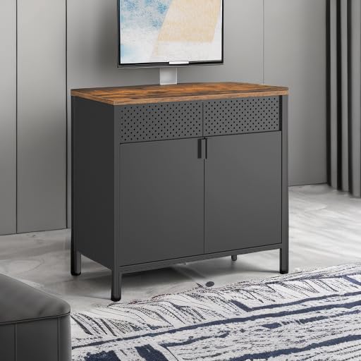 Metal Storage Cabinet with 2 Doors N371228
