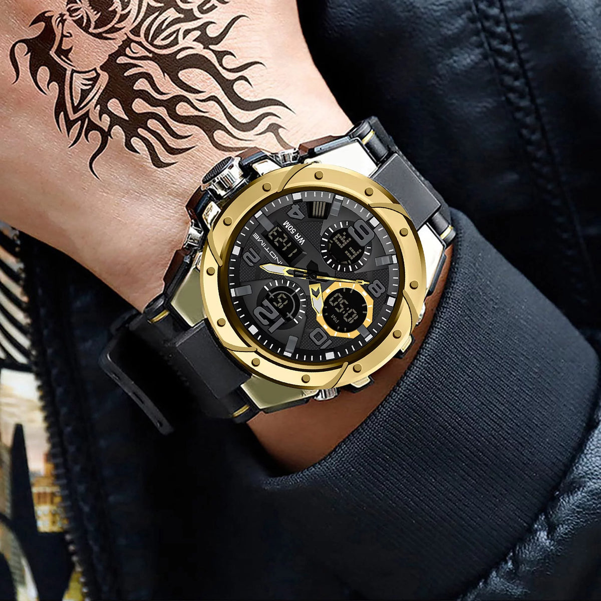 Waterproof Tactical Digital LED Watch Z583191